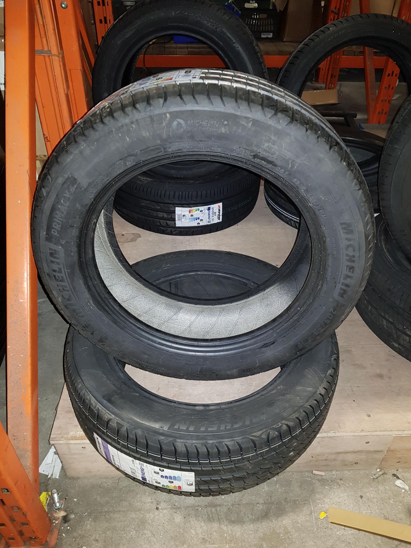 2 X BRAND NEW MICHELIN PRIMACY 4 TYRES 205/55R16 91V