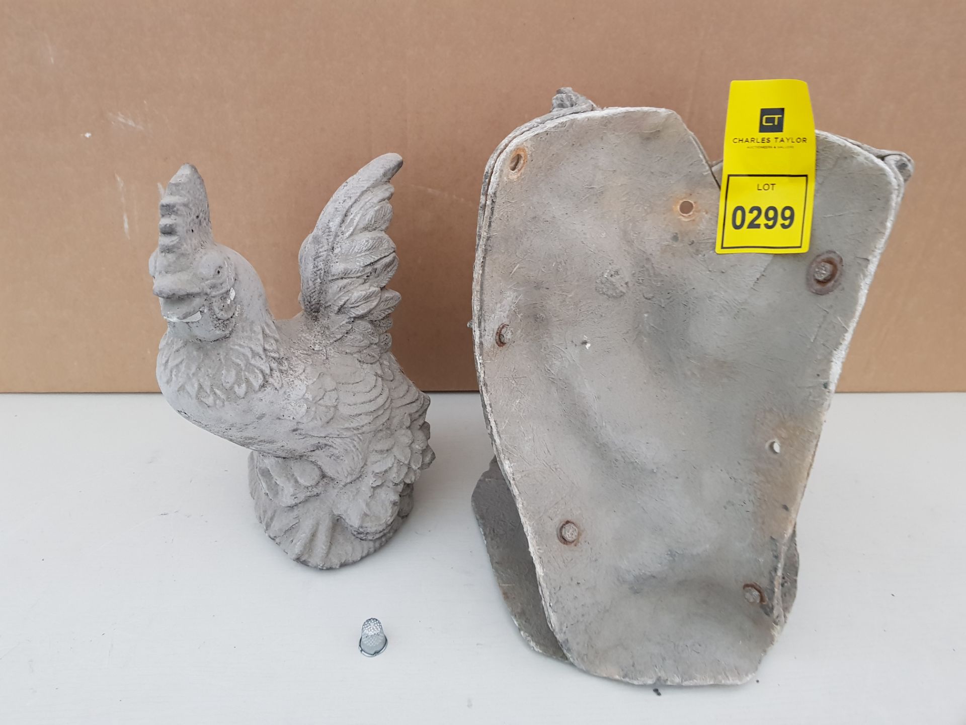 28CM CHICKEN MASTER CAST WITH LATEX SLIP & FIBRE GLASS MOULD (FOR CASTING PRODUCT TO RETAIL £17.99)