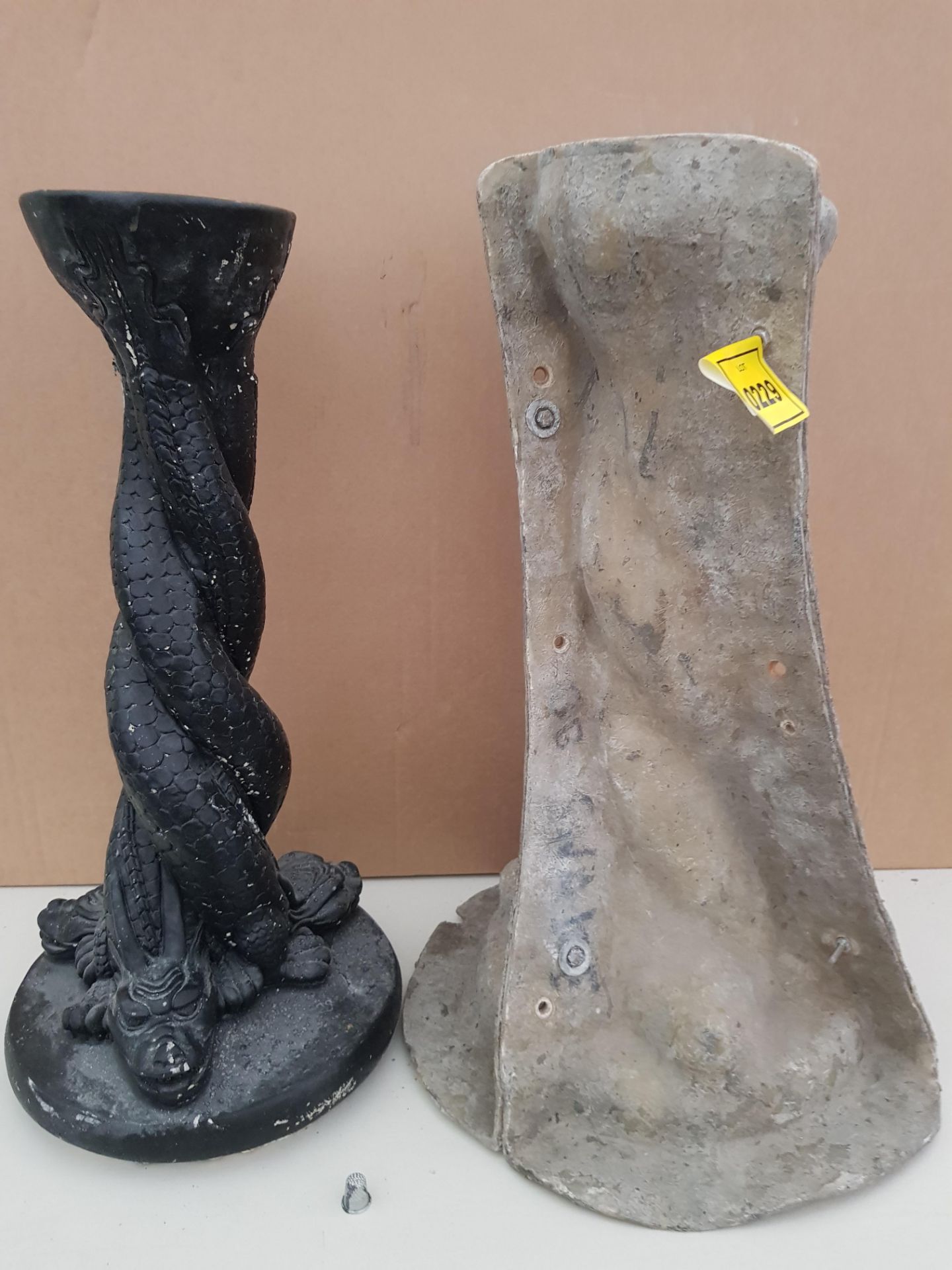 60CM SNAKE POST/PILLAR MASTER CAST WITH LATEX SLIP & FIBRE GLASS MOULD (FOR CASTING PRODUCT TO