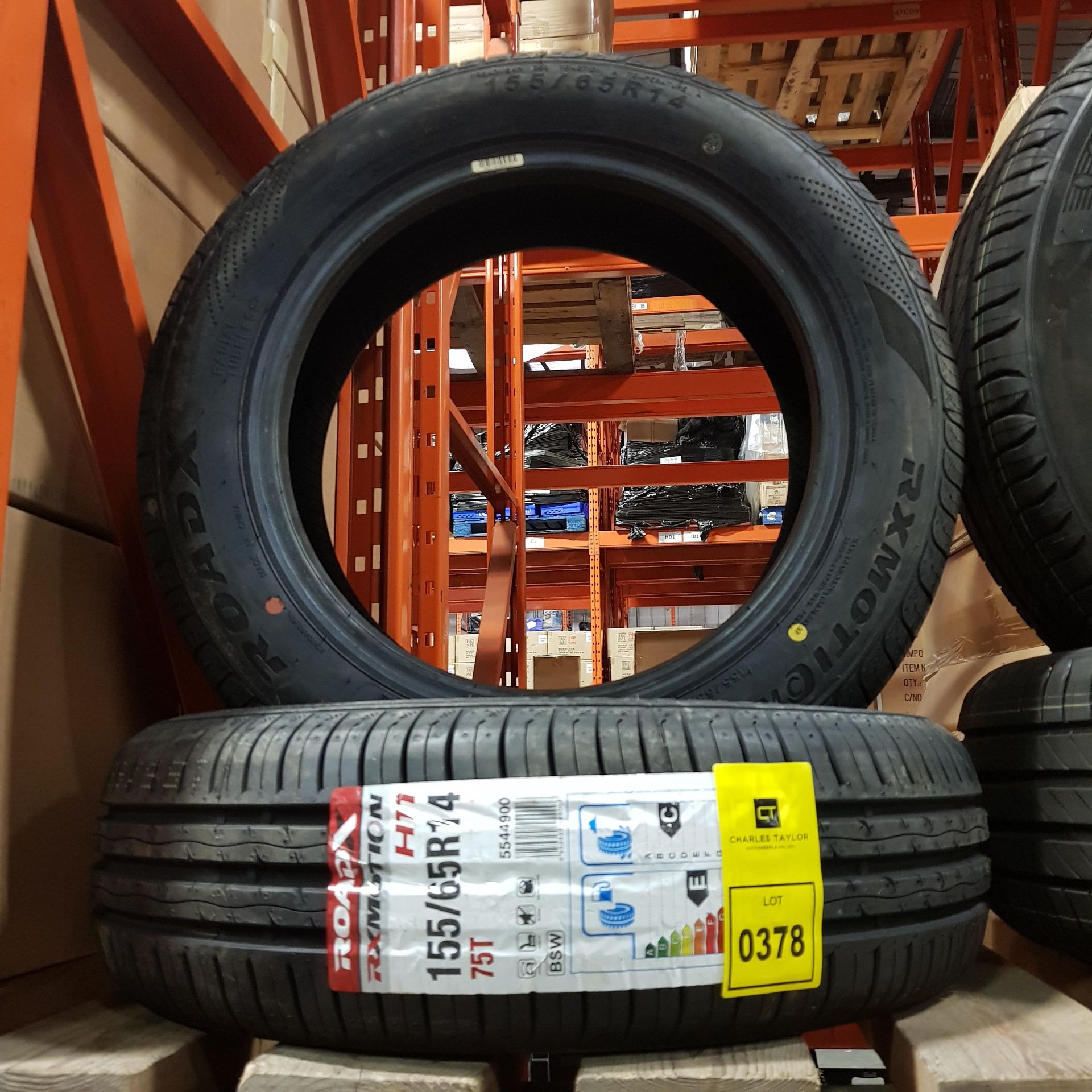 2 X BRAND NEW ROAD X RXMOTION H11 TYRES 155/65R14 75T