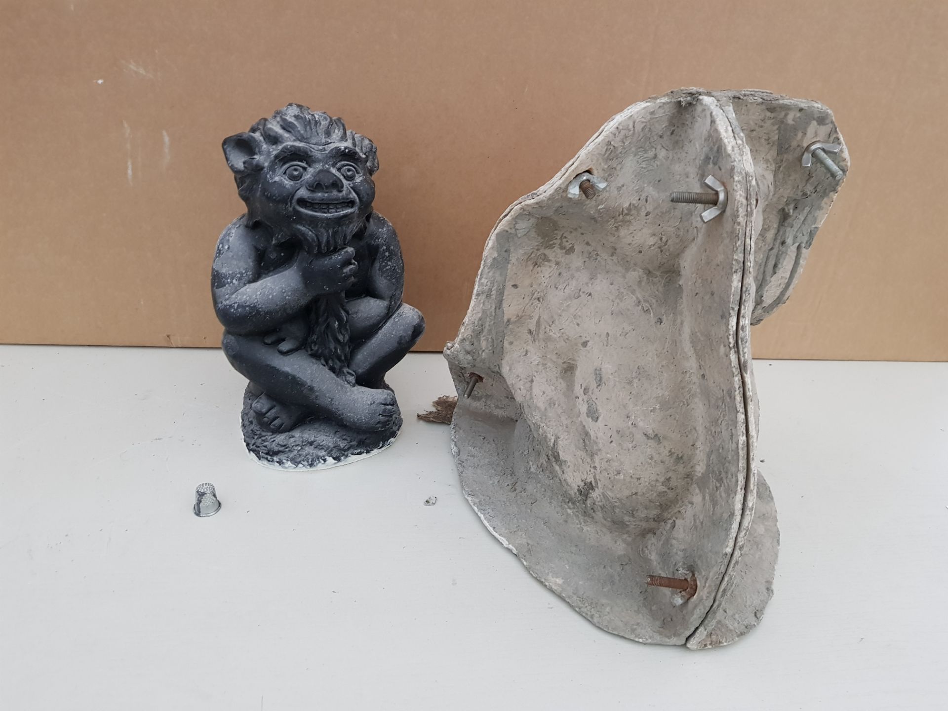 27CM IMP SCULPTURE MASTER CAST WITH LATEX SLIP & FIBRE GLASS MOULD (FOR CASTING PRODUCT TO RETAIL £