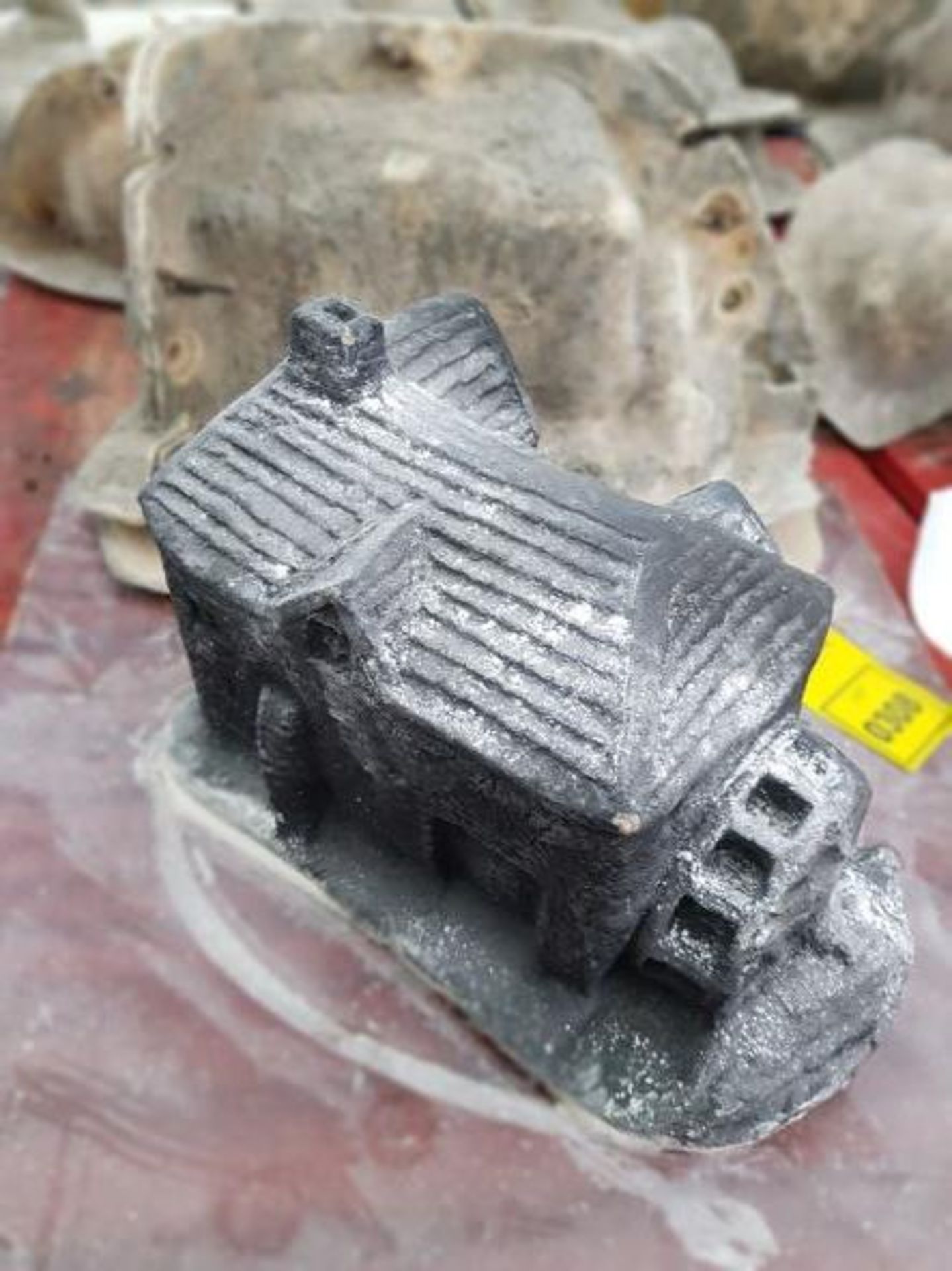 28CM COTTAGE WATERMILL MASTER CAST WITH LATEX SLIP & FIBRE GLASS MOULD (FOR CASTING PRODUCT TO