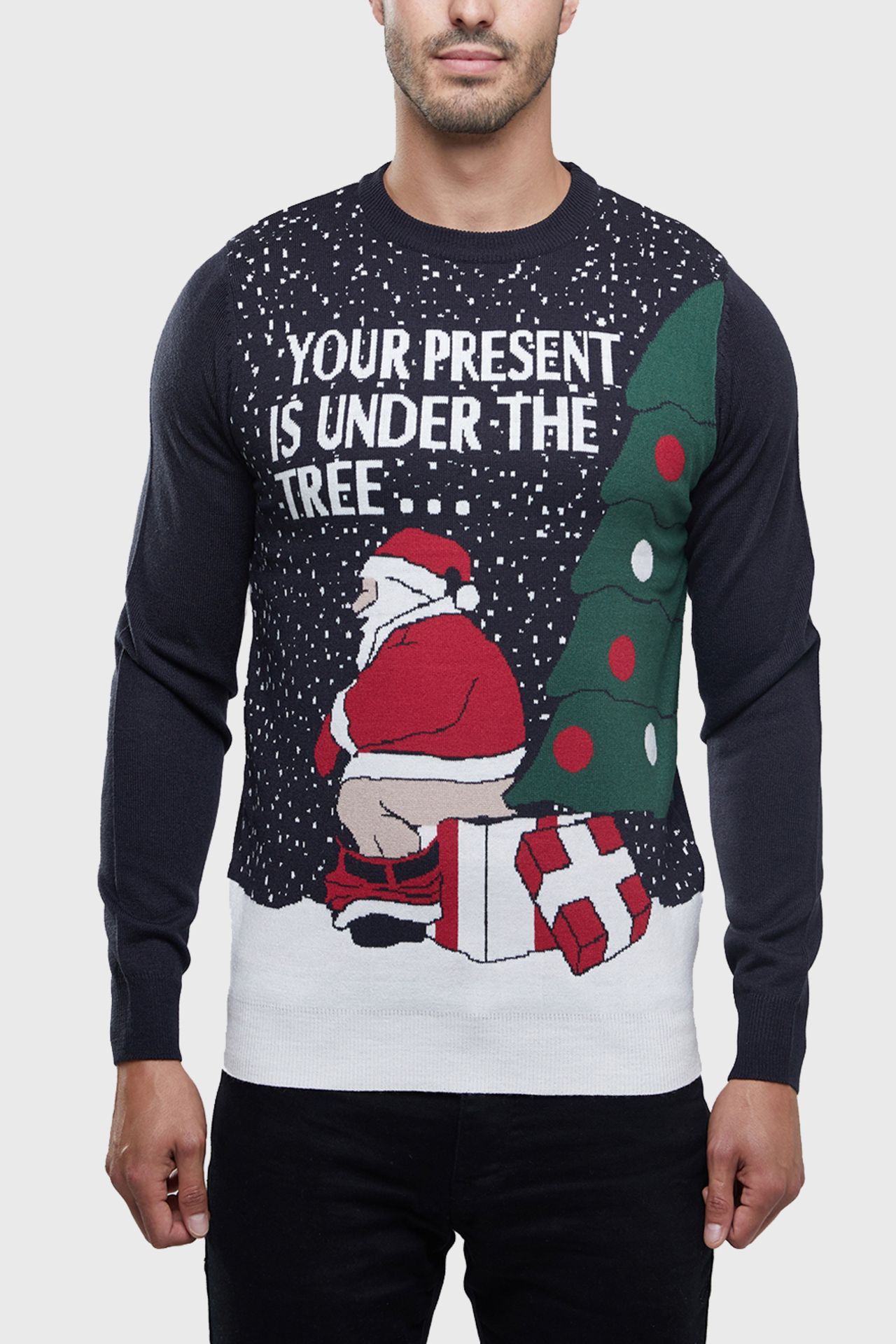 41 X BRAND NEW NOVELTY FESTIVE JUMPERS IE. ANIMATED RUNNING RUDOLPH (XXL-6, M-11), SANTA SLEIGH - Image 3 of 3