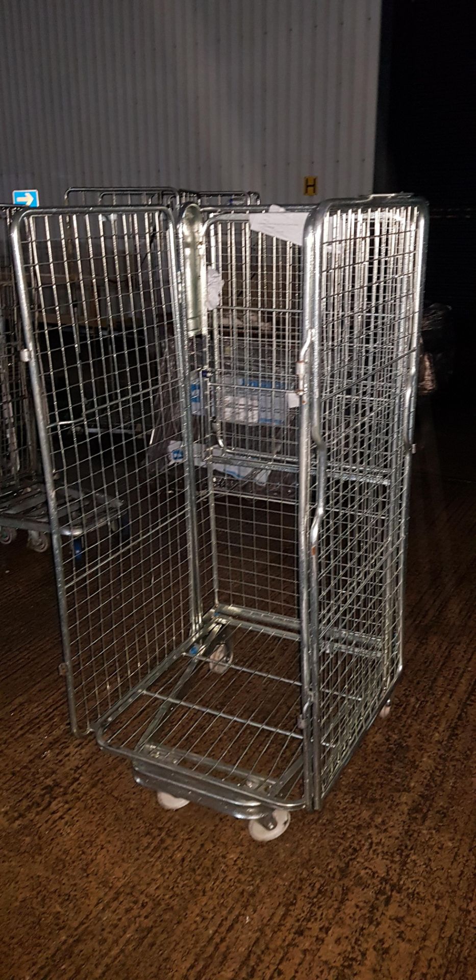 3 X CAGE TROLLEYS IN VARIOUS SIZES