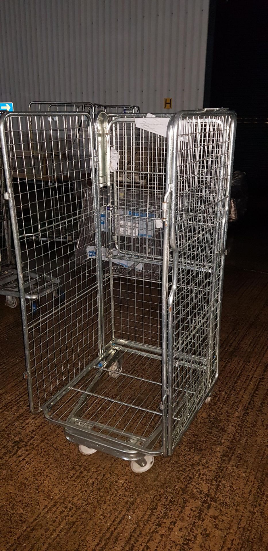 3 X CAGE TROLLEYS IN VARIOUS SIZES