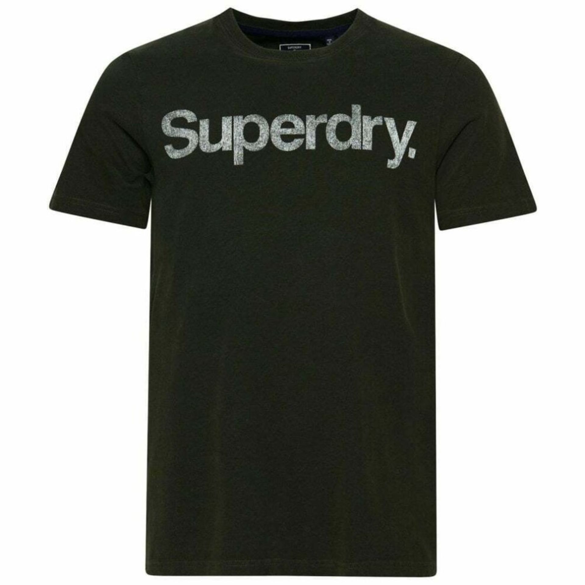 11 PIECE CLOTHING LOT IE 5 X BRAND NEW SUPERDRY SWEATSHIRTS/ JUMPERS IN OLIVE GREEN ( 3XL-2 , 2XL-