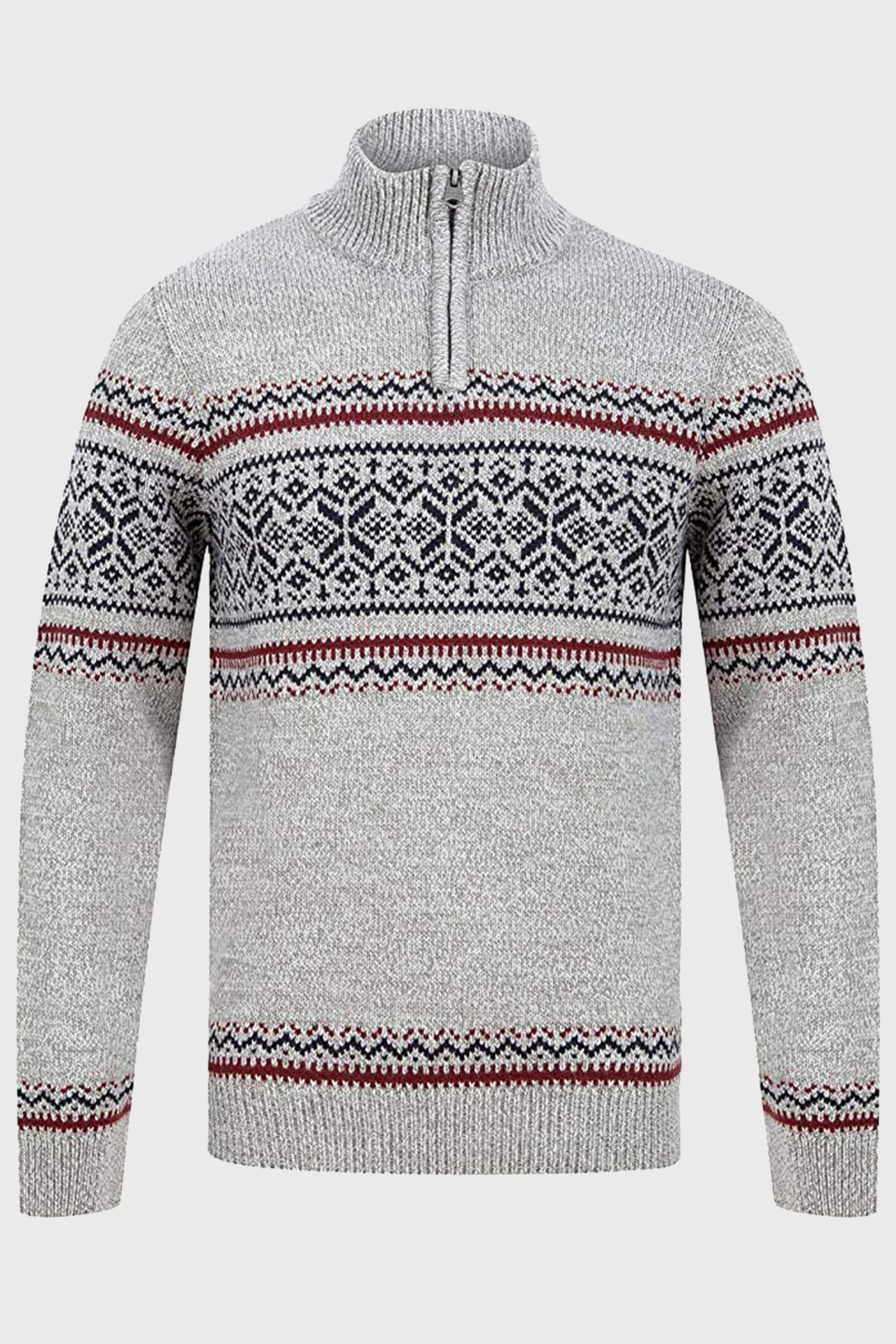 29 X BRAND NEW NOVELTY FESTIVE JUMPERS IE. KENSINGTON 1/4 ZIP GREY (XL-6), RUDOLPH CREW NECK INK