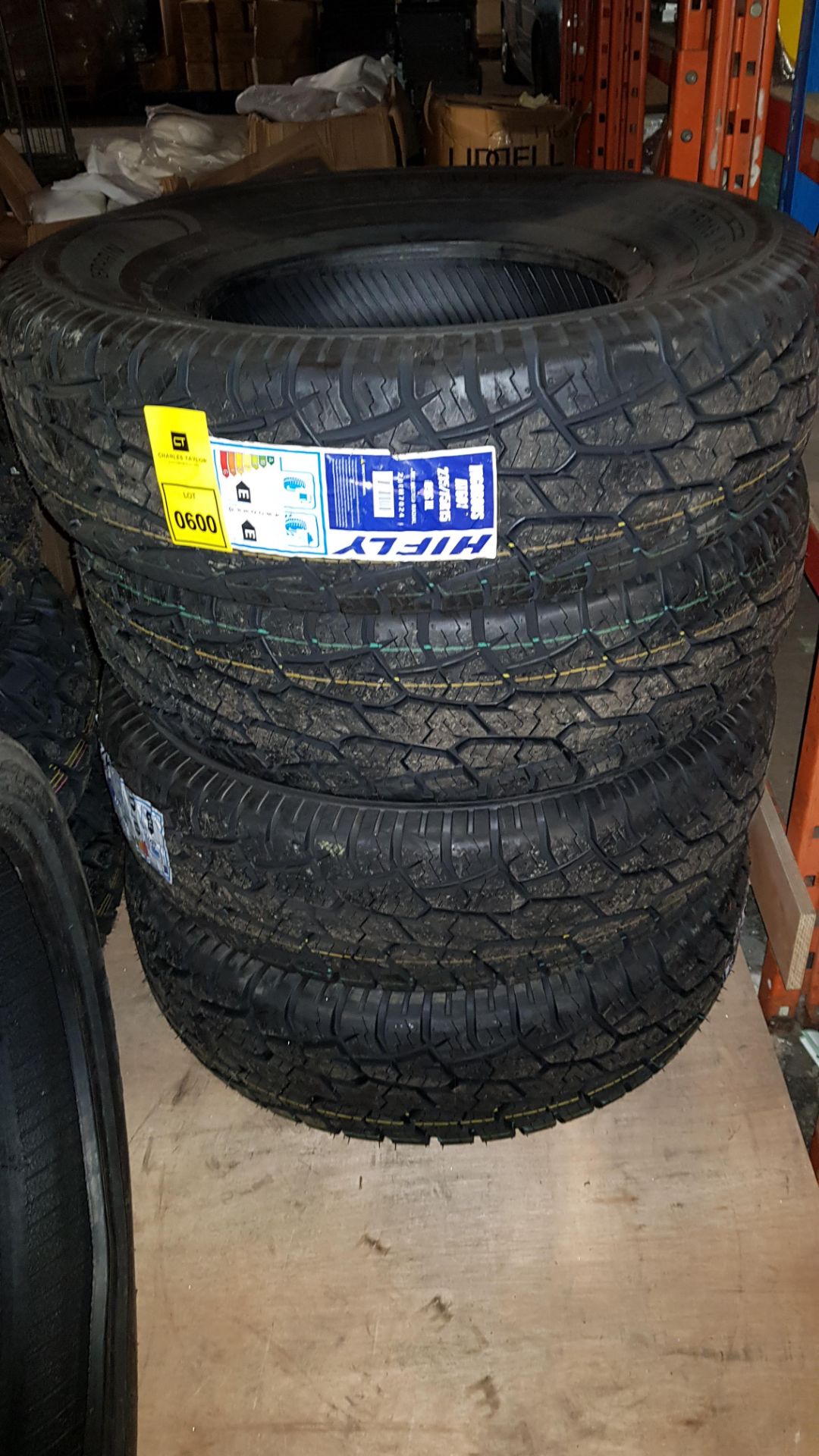 4 X BRAND NEW HIFLY VIGOROUS AT601 TYRES -SIZE 235/75 R15 .109SXL