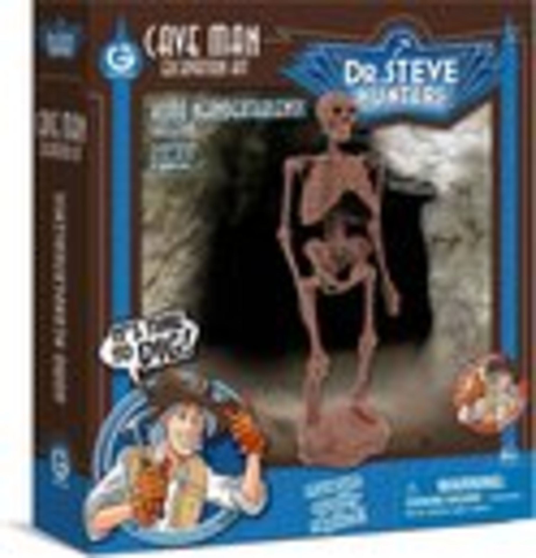 48 X BRAND NEW DR STEVE HUNTERS CAVE MAN SKELETON EXCAVATION KITS - IN 8 BOXES