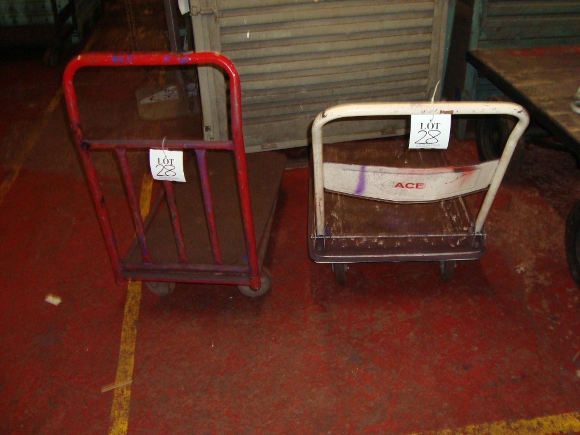 A quantity of various manual mobile tool trolleys, as lotted - Image 2 of 3