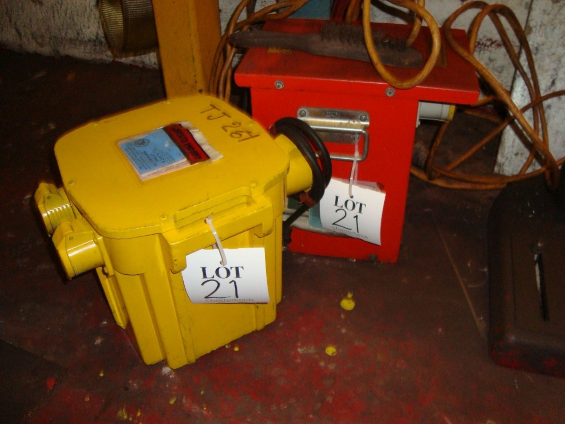 3 - 110V site transformers