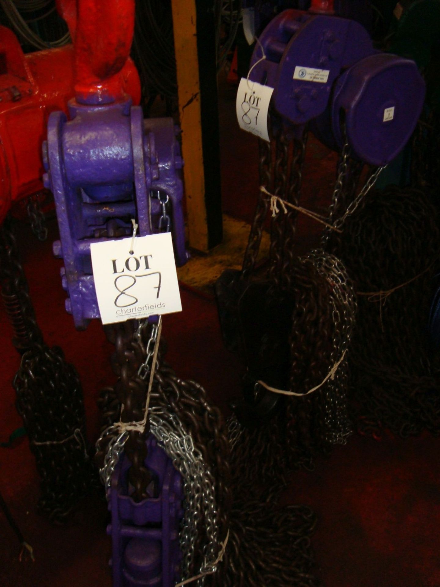 2 - 10 tonne manual chain hoists