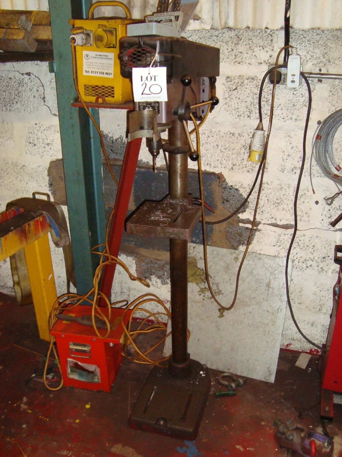 A Startrite pillar drilling machine