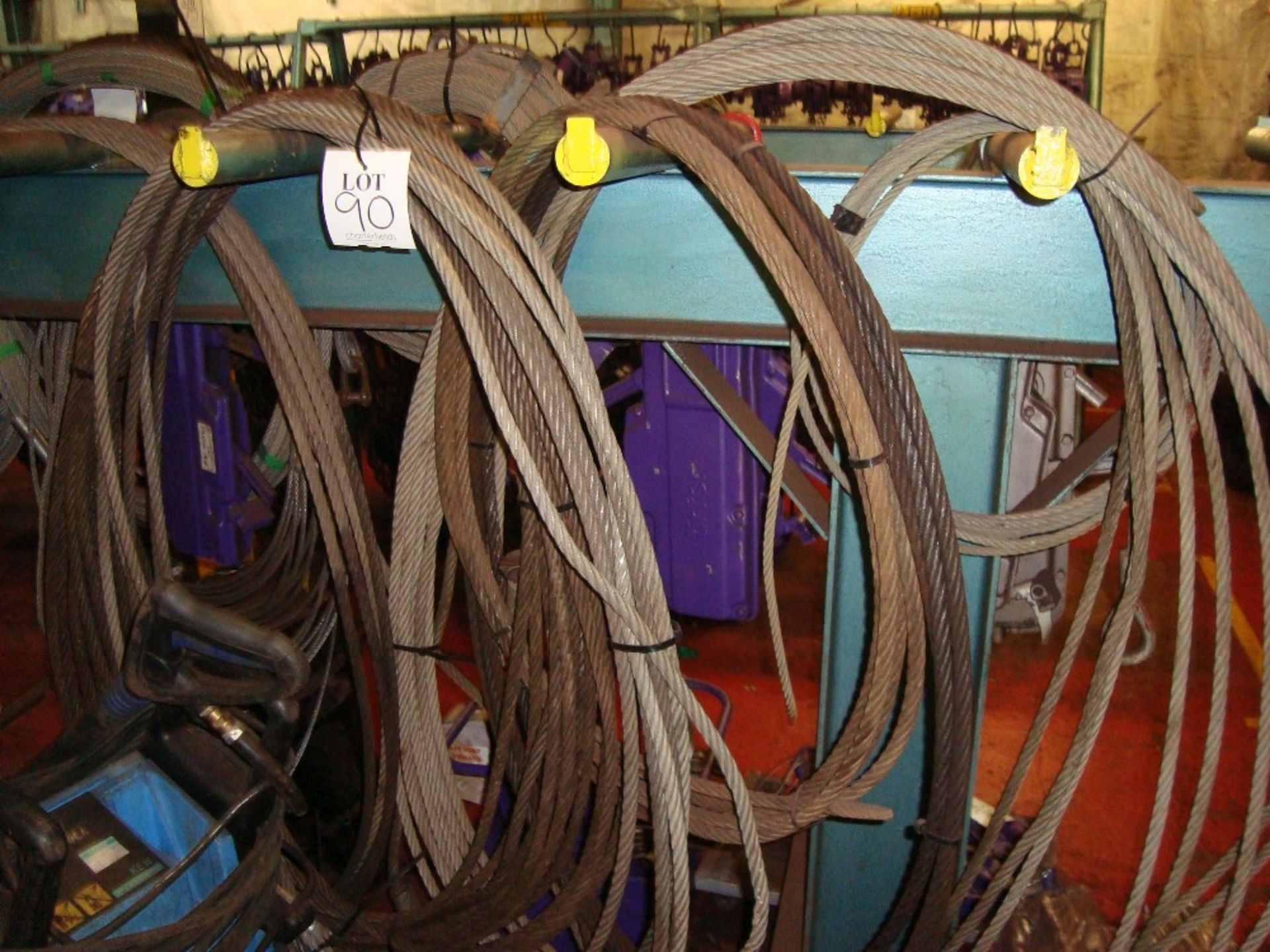 A quantity of approximately 18 Tirfor 1.5 tonne to 3 tonne pulling machines with cable stocks, as - Image 4 of 5