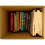 LITERATURE - THE BALANCE OF THE IAN STENHOUSE LIBRARY in three boxes, incl. Australian Air Mail
