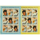 COLLECTIONS & ACCUMULATIONS ELVIS a Westminster collection of stamps, sheetlets and colourised State
