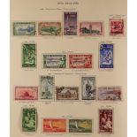 COLLECTIONS & ACCUMULATIONS COMMONWEALTH KGVI CROWN ALBUM 1990 reprint edition, with a sparse and