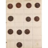 TRADE TOKENS & LOCAL COIN ISSUES an album of mainly GB issues, much 19th century or earlier incl.
