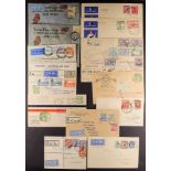 AUSTRALIA 1929-45 AIR MAIL COVERS COLLECTION incl. 1929 (May) London to Sydney, (June) Adelaide to