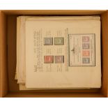 COLLECTIONS & ACCUMULATIONS AIR STAMPS OF THE WORLD a largely 1930's mint and used range on