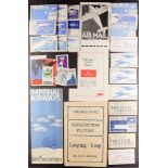 COLLECTIONS & ACCUMULATIONS IMPERIAL AIRWAYS EPHEMERA an interesting range of printed leaflets,