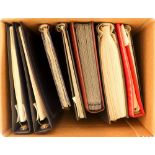 COLLECTIONS & ACCUMULATIONS GREAT BRITAIN AND COMMONWEALTH a range of albums in a box with Great