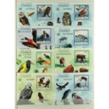 COLLECTIONS & ACCUMULATIONS COMOROS ISLANDS TOPICALS, CAT €5500 ! 2009-11 miniature sheets featuring