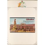 COLLECTIONS & ACCUMULATIONS ROYALTY - COMMONWEALTH OMNIBUS COLLECTIONS never hinged mint sets,