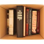 FOLIO SOCIETY: SMALL COLLECTION of 8 books which include, Tales of the Unexpected (Dahl), The