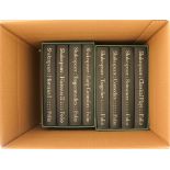 FOLIO SOCIETY: SHAKESPEARE SET. complete set of 8 books (1997) with slipcases. Very fine, like new.