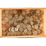 BRITISH COINS a mainly 1900's-50's accumulation, many silver Half Crowns, sixpences etc. (Qty)