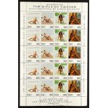 COLLECTIONS & ACCUMULATIONS ISLAND OF ISO (SWEDEN) NUDES LOCAL STAMPS a wholesale lot of complete