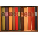 FOLIO SOCIETY: THE CLASSICS OF THOMAS HARDY. Set of 15 books. Includes the timeless classics Tess
