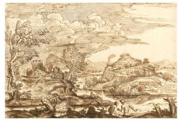 AFTER GIOVANNI FRANCESCO GRIMALDI (BOLOGNA 1606-1680 ROME)