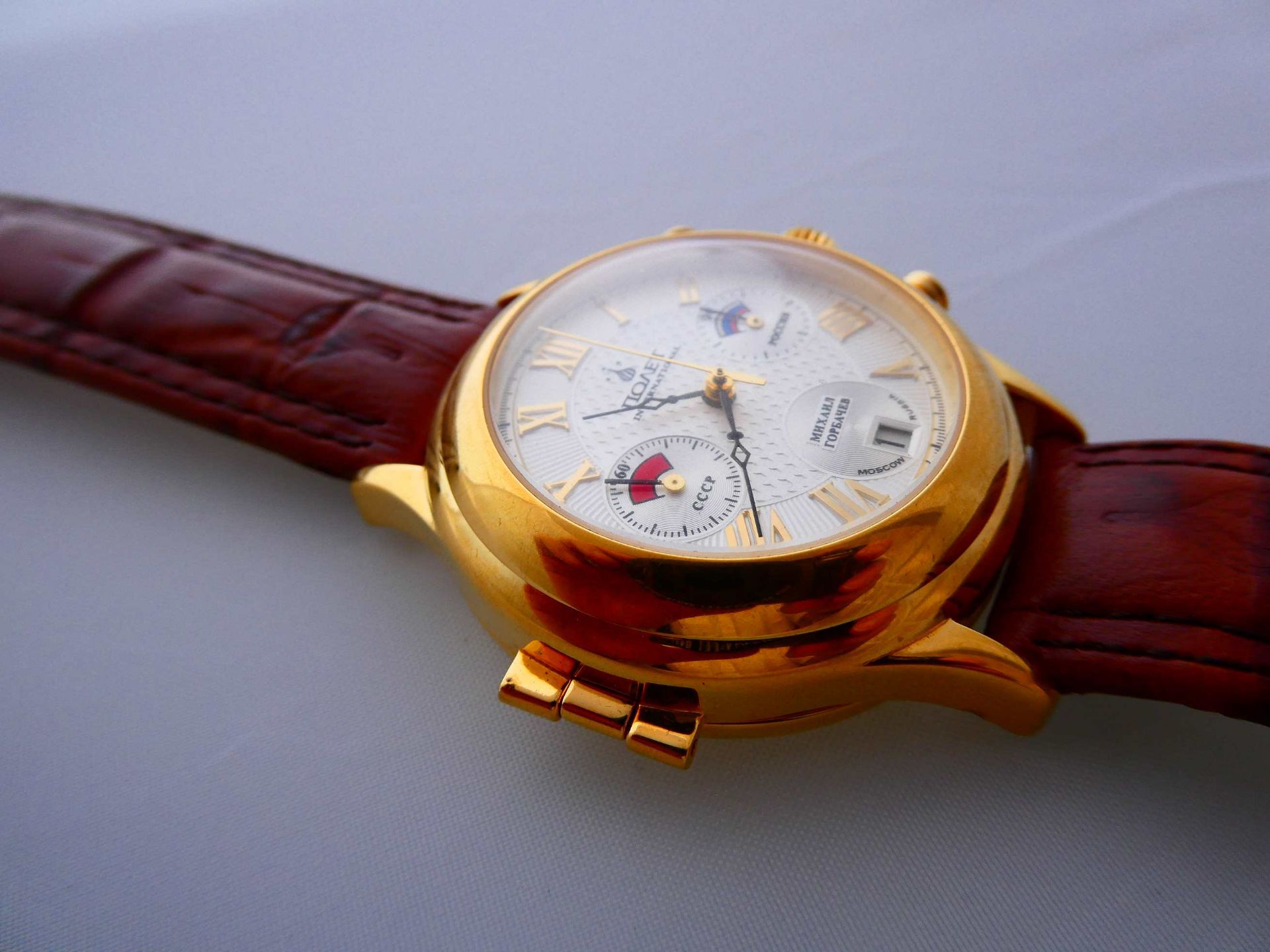 Poljot Chronograph " Michail Gorbatschow " - Image 2 of 7