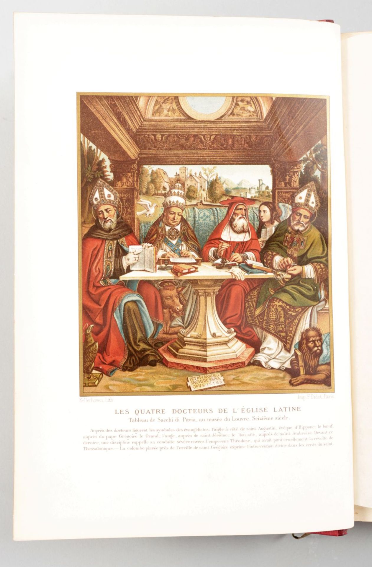 Buch "La Vie Des Saints" a.d. Bibliothek der Marie Therese - Bild 2 aus 3