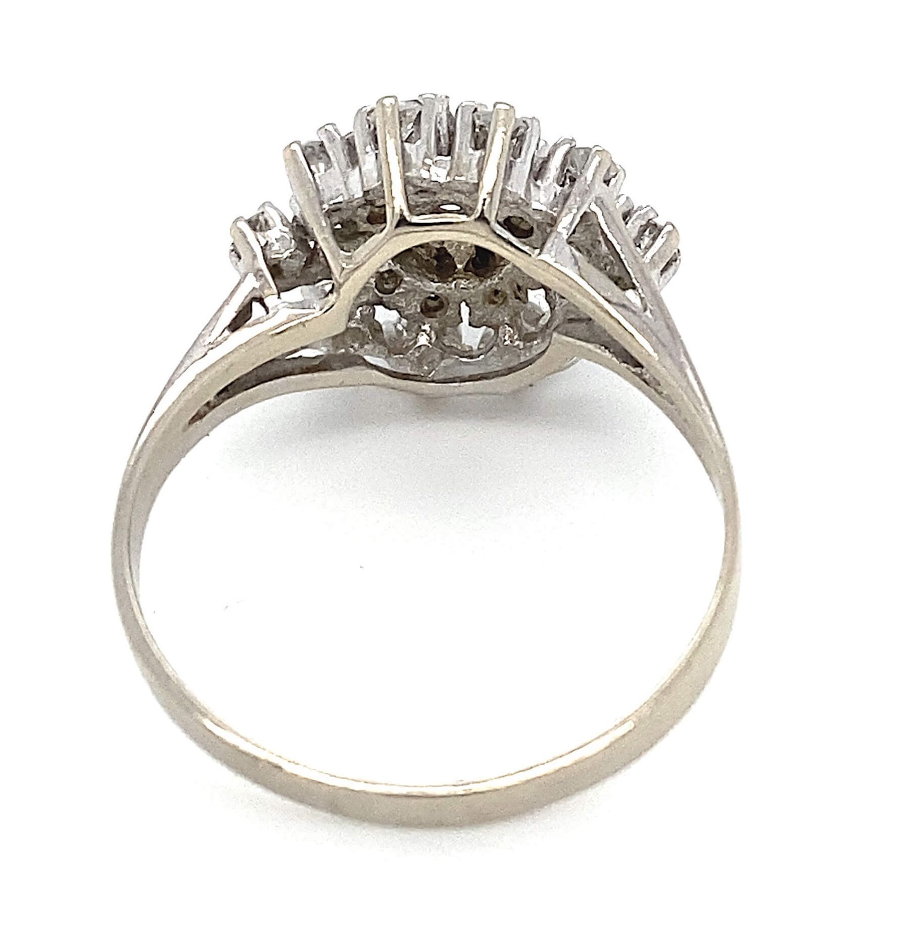 Ring mit ca. 1,0 ct Diamanten - Image 3 of 3