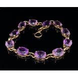 Armband mit Amethysten