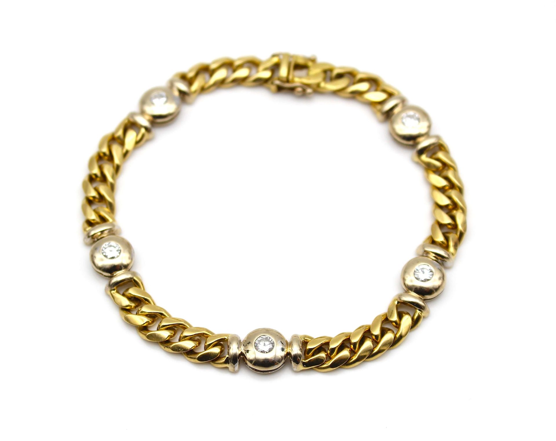 Bracelet, total ca. 0.80 ct brilliants