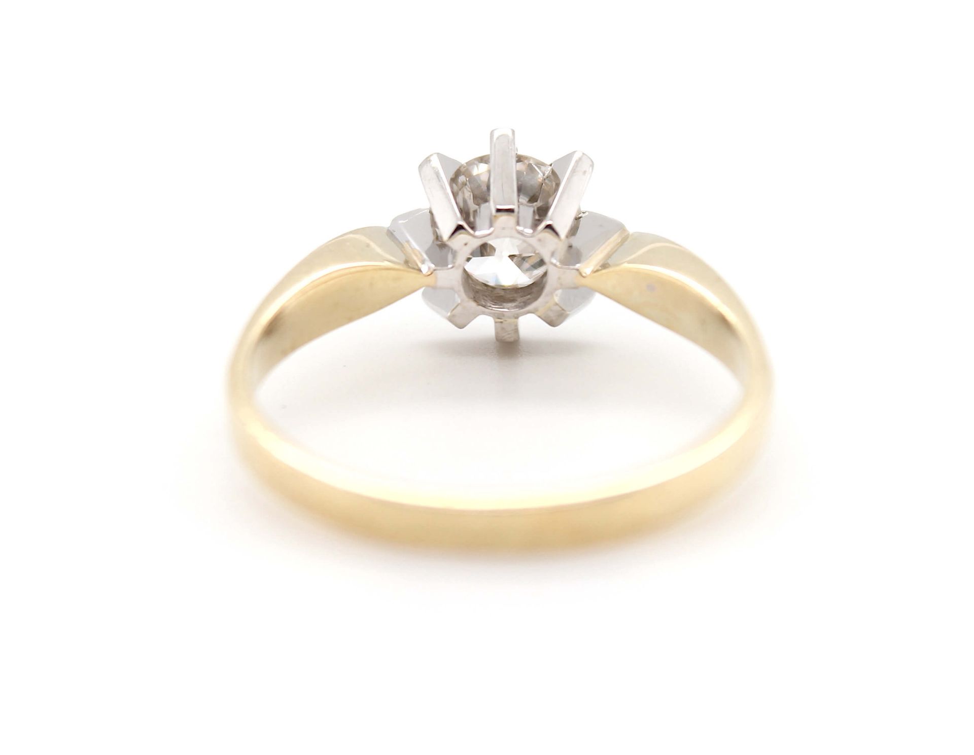Ring with one diamond ca. 1,08 ct - Image 3 of 3
