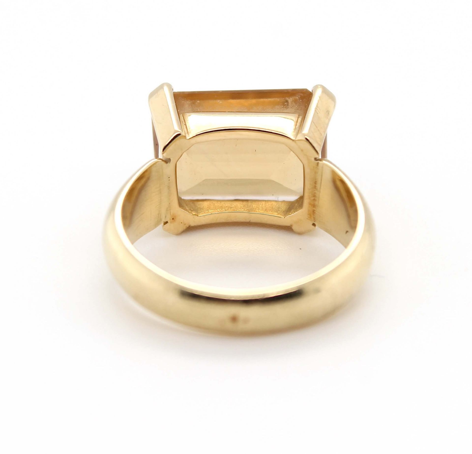 Ring with a citrine - Image 3 of 3