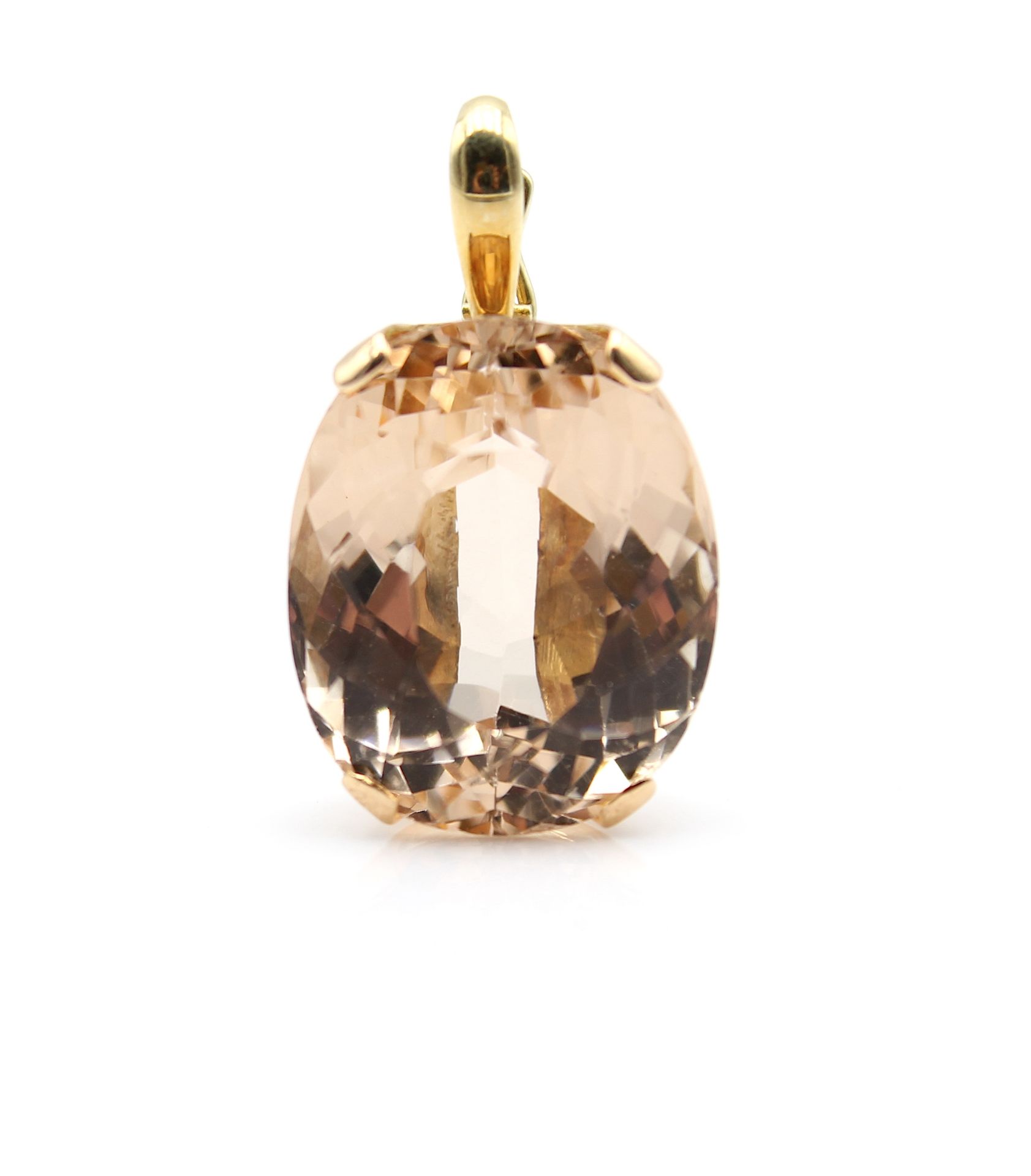 Pendant with topaz ca. 45 ct