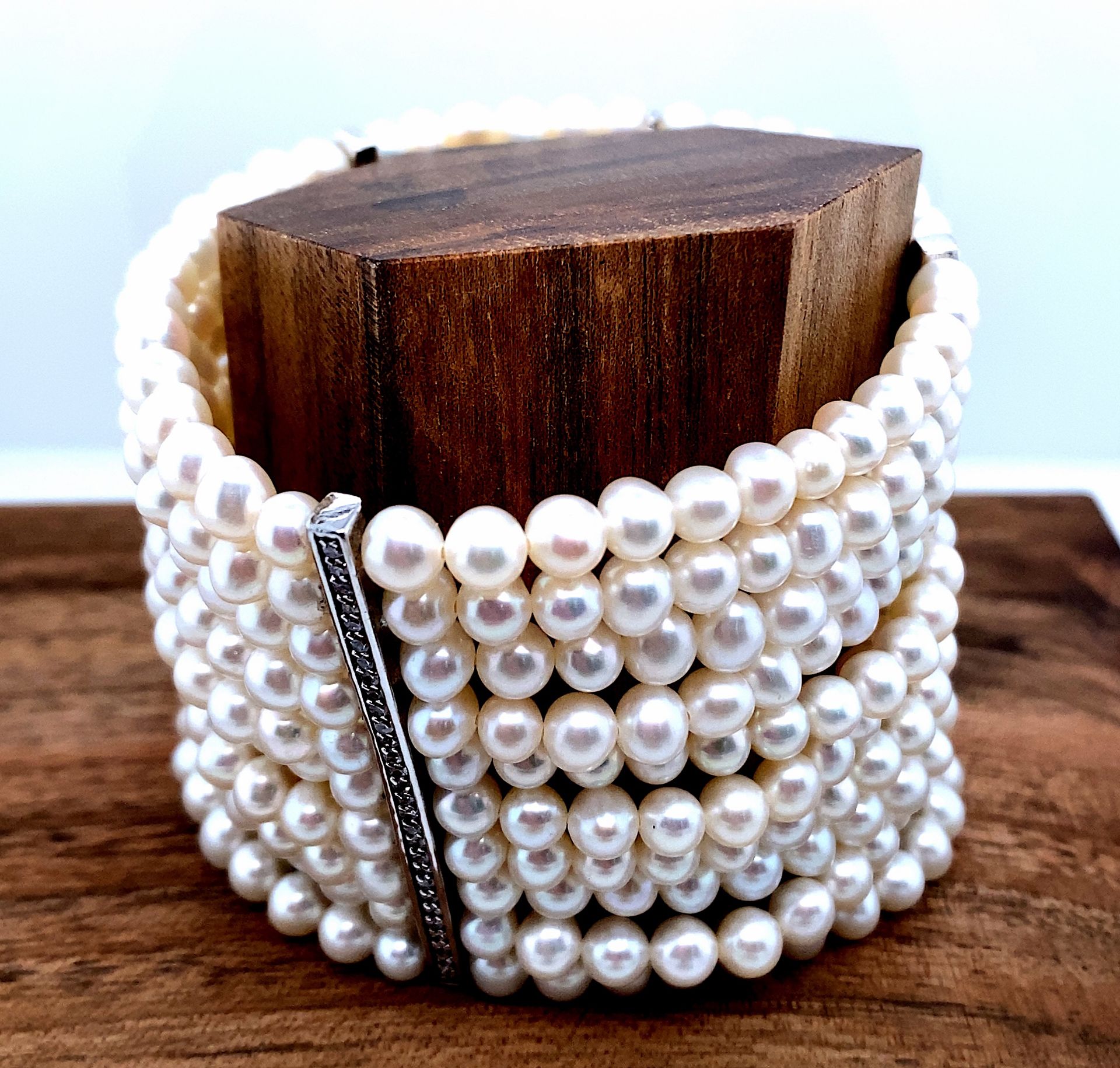 Heide Heinzendorff bracelet with cultured pearls - Image 3 of 3