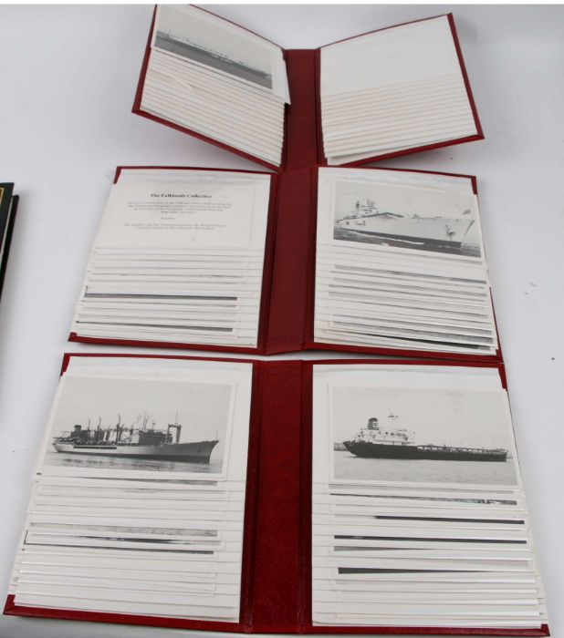 A quantity of Naval and Merchant ship postcards involved in the Falklands Campaign against the - Image 5 of 8