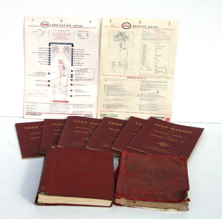 Rootes Group manuals and service documents for various models including Sunbeam Rapier, Sunbeam - Image 2 of 2
