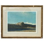 After David Young Cameron (Scottish 1865-1945) - Highland Landscape - limited edition print,