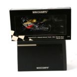 A Minichamps 1:12 scale Moto GP 2002 Honda RC211V Repsol Honda Team ridden by Valentino Rossi, boxed