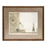 After Sir William Russell Flint (1880-1969) - Ladies Bathing - artist proof print, signed in
