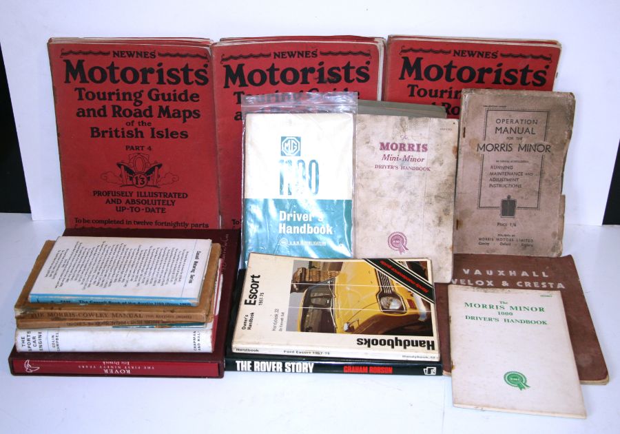 Assorted motoring reference books including Dymock (Eric) Rover, the First 90 Years, with dust - Image 3 of 4
