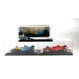 Three 1:18 scale F1 World Championship Cars and Drivers comprising 2005 Renault and 2006 Renault
